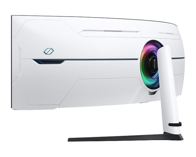 Монитор Samsung LS57CG952, 57" Odyssey Neo G95NC 57" Quantum Mini-LED Dual UHD, 7680x2160, 240Hz 1ms, HDMI, USB Hub, White/Black