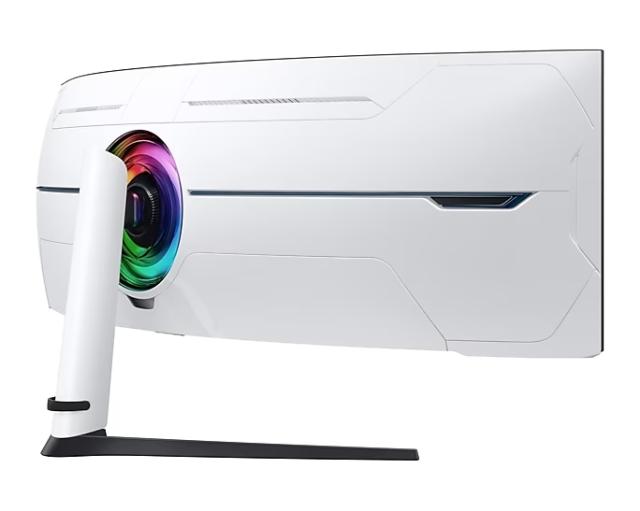 Монитор Samsung LS57CG952, 57" Odyssey Neo G95NC 57" Quantum Mini-LED Dual UHD, 7680x2160, 240Hz 1ms, HDMI, USB Hub, White/Black