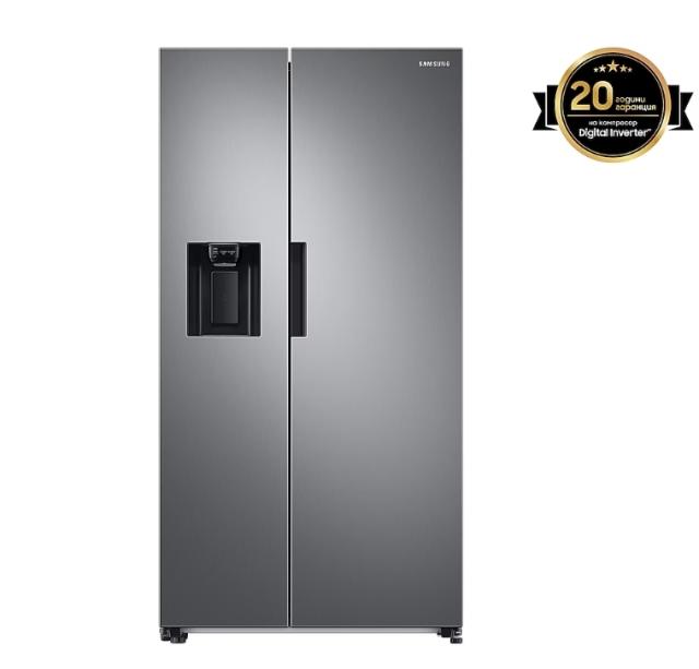 Хладилник Samsung RS67A8810S9/EF, Side by Side, Twin Cooling Plus, Smart Conversion, No Frost, 634 L, DIT, Energy Efficiency F, H 178 cm, Silver