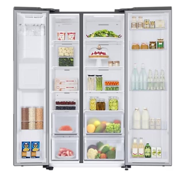 Хладилник Samsung RS67A8810S9/EF, Side by Side, Twin Cooling Plus, Smart Conversion, No Frost, 634 L, DIT, Energy Efficiency F, H 178 cm, Silver