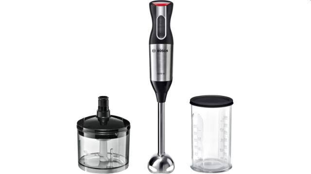 Пасатор Bosch MS6CM6120, Blender, ErgoMixx Style, 1000 W, Included transparent jug & chopper, Stainless steel