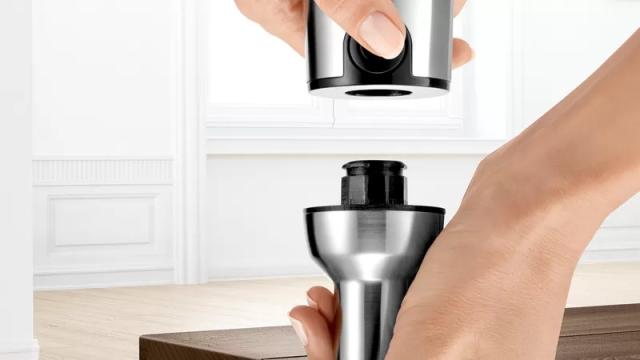 Пасатор Bosch MS6CM6120, Blender, ErgoMixx Style, 1000 W, Included transparent jug & chopper, Stainless steel