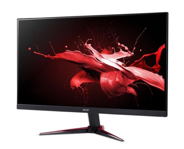 Монитор Acer Nitro VG240YEbmiix, 23.8", IPS, Anti-Glare, FHD 1920x1080, ZeroFrame, FreeSync, 100Hz, 1ms, 100M:1, 250 cd/m2, VGA, 2xHDMI, HDR ready, Speakers 2Wx2, Audio in/out, VESA, Tilt, Acer Display Widget, Black