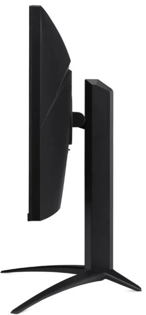 Монитор Acer Nitro XV275KP3biipruzx, 27" IPS, Anti-Glare, UHD Mini Led 3840x2160, 99% AdobeRGB, Delta E<2, ZeroFrame, FreeSync Premium, up to 160Hz, 1ms, 100M:1, 600 up to 1000 cd/m2, 1xDP, 2xHDMI, 1xType-C(90W) + Audio out + USB HUB, VESA, Tilt, Swi