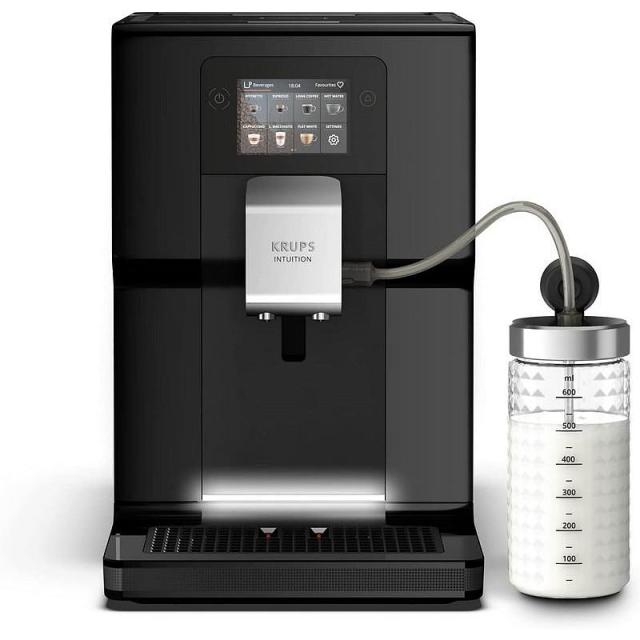 Кафемашина Krups EA873810, ESP intuition preference milk pot total, black