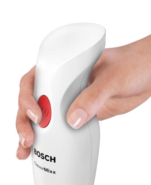 Пасатор Bosch MSM14000, Blender, CleverMixx, 400 W, White, deep red
