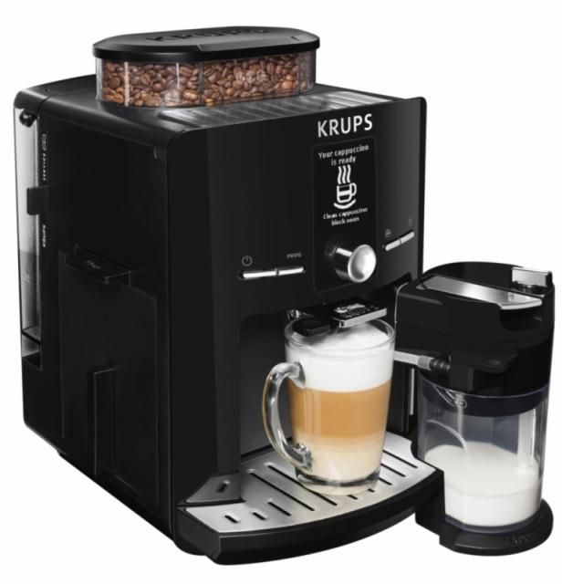 Кафемашина Krups EA829810, Latt'Espress black