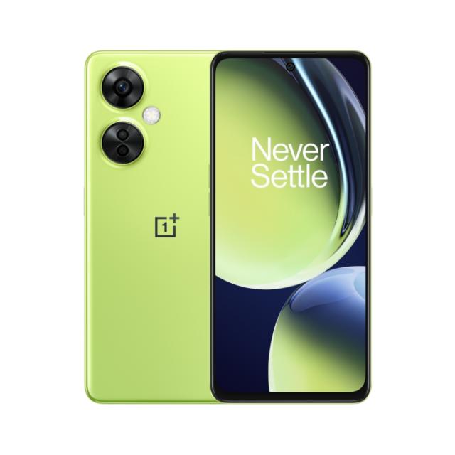 Мобилен телефон OnePlus Nord CE 3 Lite 5G CPH2465, 8GB RAM, 128GB, 8 Core Snapdragon 695, 6,72" 120Hz LCD 2400x1080, 108MP + 2MP + 2MP EIS, 16MP Selfie, 5000mAh, Dual SIM, Android 13, Pastel Lime + Kaspersky Safe Kids 1-User 1 year Base License Pack