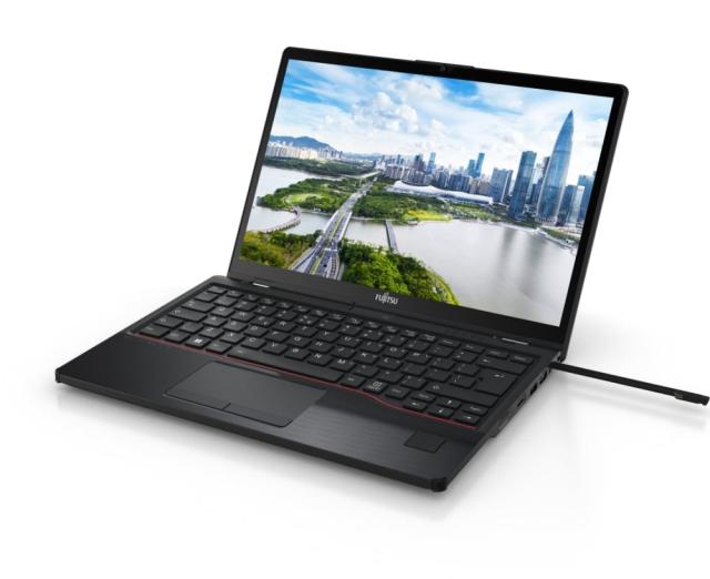 Лаптоп Fujitsu LIFEBOOK U5313X, Intel Core i5-1335U up 4.6 GHz, 13.3"WUXGA Touch AG, 16GB onboard, SSD 512GB PCIe G4 FDE, Intel IRIS, FPR&SCR, TPM 2.0, FHD FR Cam w/Hello, WiFi 6E AX211, BT5.2, LTE ready, 4cell 64Wh, AES pen, Blk Kbd + Fujitsu Type-C