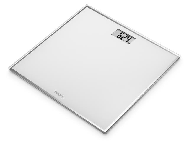 Везна Beurer GS 120 Kompakt Glass bathroom scale  black; Automatic switch-off, overload indicator; 180 kg / 100 g