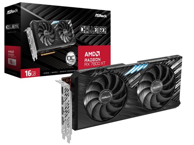 Видео карта Asrock RX 7800 XT 16GB Challenger OC