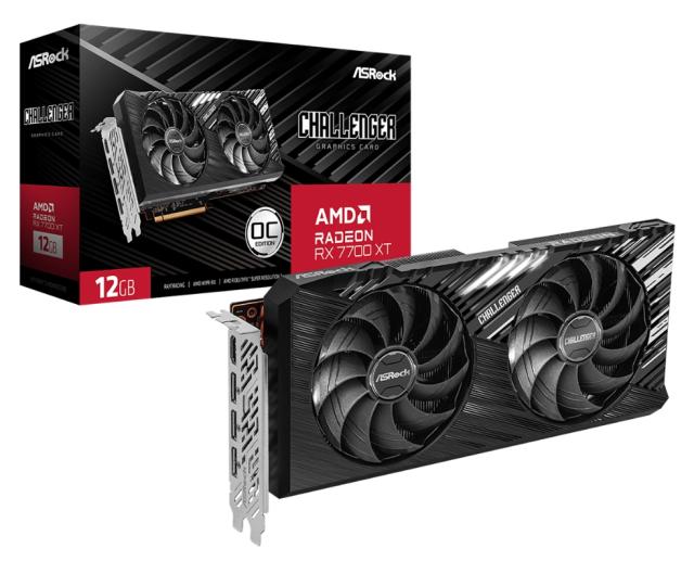 Видео карта Asrock RX 7700 XT 12GB Challenger OC