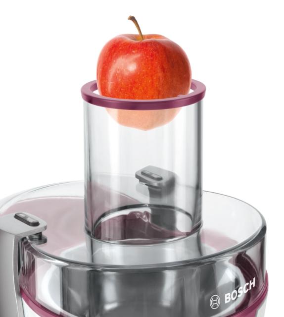 Сокоизстисквачка Bosch MES25C0, Juicer,700W, XL-hole, 2levels, White/Pink