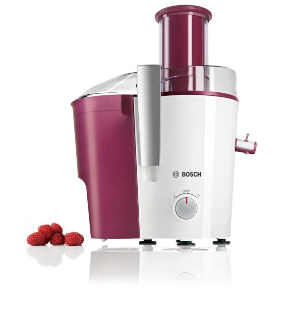 Сокоизстисквачка Bosch MES25C0, Juicer,700W, XL-hole, 2levels, White/Pink