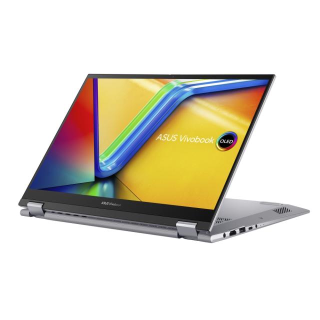 Лаптоп Asus Vivobook S Flip OLED TP3402VA-OLED-KN931X, Intel Core i9-13900H 1.90/5.40GHz, 14.0" (35.56 cm) ` 2.8K (2880 x 1800) OLED 16:10 Touch, 16GB  DDR4,1TB PCIEG3 SSD, Windows 11 Pro