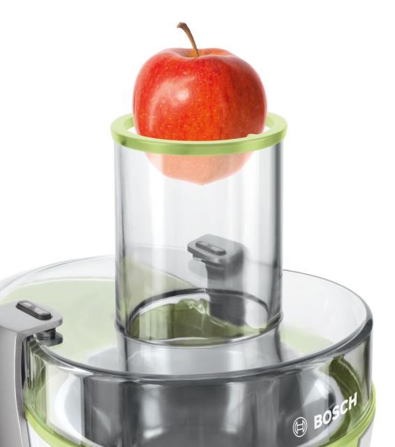 Сокоизстисквачка Bosch MES25G0, Juicer,700W, XL-hole, 2levels, White/Green