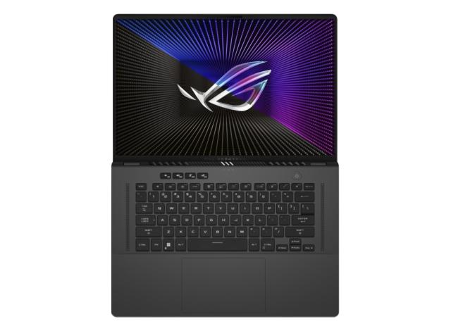 Лаптоп Asus ROG Zephyrus G16 GU603ZV-N4008W, Intel Core i7-12700H  2.3 GHz (24M Cache, up to 4.7 ) 240Hz,QHD+ 16:10 (2560 x 1600, WQXGA), 16GB DDR4 (on board 16),1TB PCIe4.,RTX4060 8 GB GDDR6, Wi-Fi 6E, Windows 11 Home