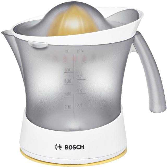 Цитрус преса Bosch MCP3500N, Citrus press, VitaPress, 25W, 800ml capacity, Automatic start, White