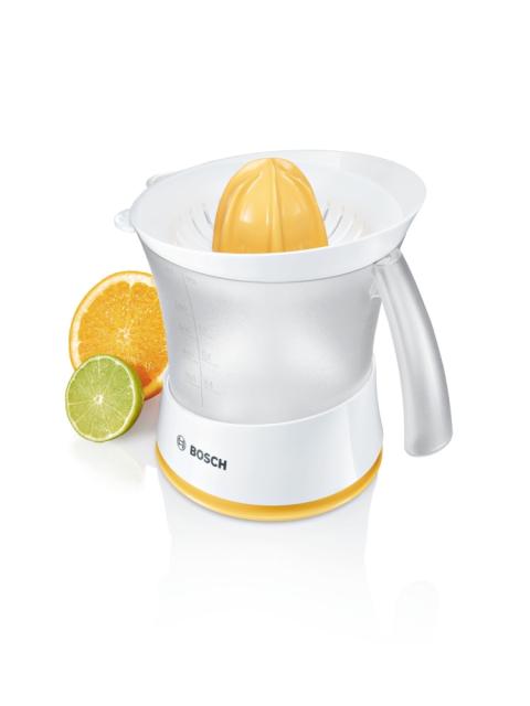 Цитрус преса Bosch MCP3500N, Citrus press, VitaPress, 25W, 800ml capacity, Automatic start, White