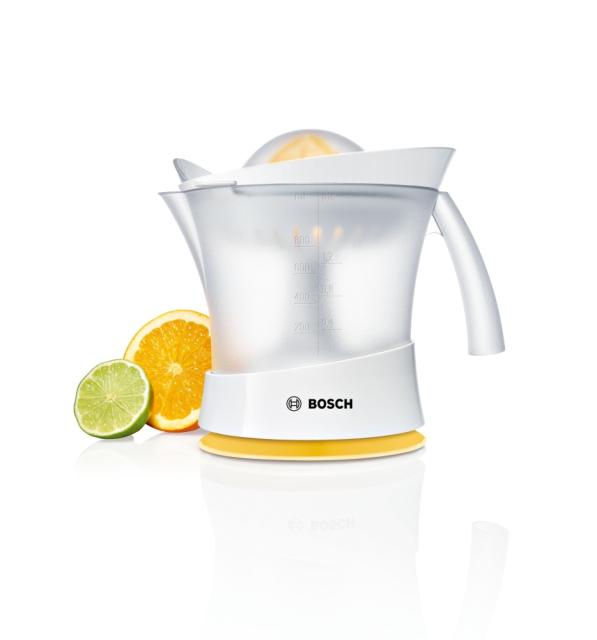 Цитрус преса Bosch MCP3500N, Citrus press, VitaPress, 25W, 800ml capacity, Automatic start, White