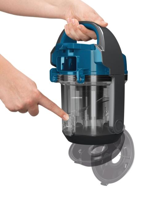 Прахосмукачка Bosch BGS05A220, Vacuum Cleaner, 700 W, Bagless type, 1.5 L, 78 dB(A), Energy efficiency class A, blue/stone gray