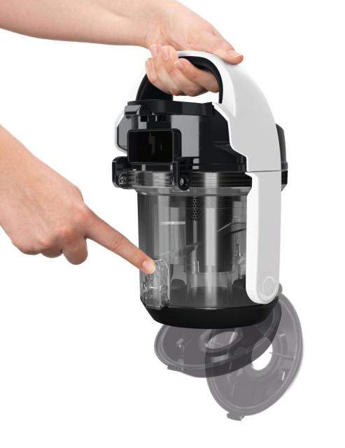 Прахосмукачка Bosch BGS05A222, Vacuum Cleaner, 700 W, Bagless type, 1.5 L, 78 dB(A), Energy efficiency class A, white/black