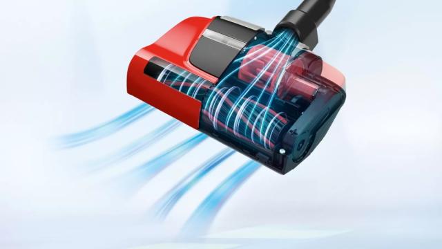Прахосмукачка Bosch BGS7PET, Vacuum Cleaner, Series 8, SensorBagless Technology, ProAnimal, HEPA hygienic filter, 72 dB(A), red