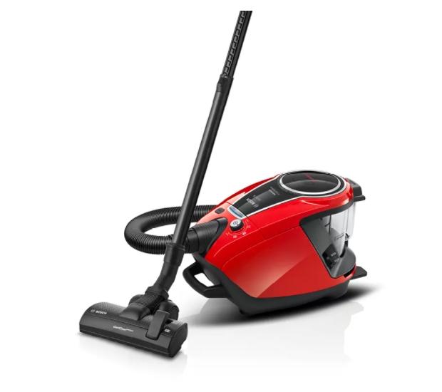 Прахосмукачка Bosch BGS7PET, Vacuum Cleaner, Series 8, SensorBagless Technology, ProAnimal, HEPA hygienic filter, 72 dB(A), red