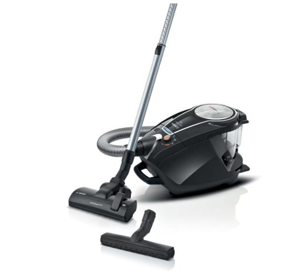 Прахосмукачка Bosch BGS7MS64, Vacuum Cleaner, Series 8, SensorBagless Technology, ProSilence,  HEPA hygienic filter, 64 dB(A), black