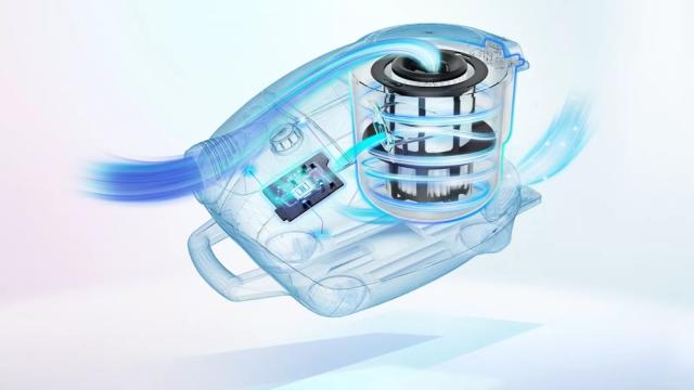 Прахосмукачка Bosch BGS7MS64, Vacuum Cleaner, Series 8, SensorBagless Technology, ProSilence,  HEPA hygienic filter, 64 dB(A), black