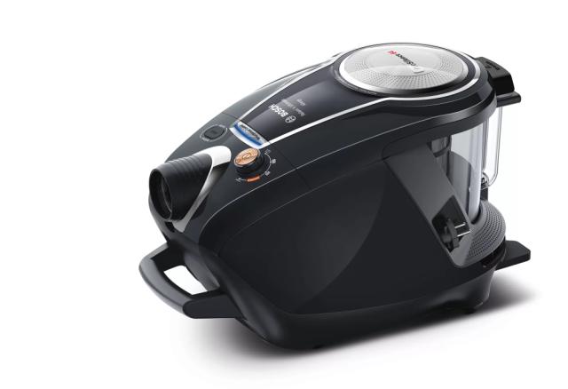 Прахосмукачка Bosch BGS7MS64, Vacuum Cleaner, Series 8, SensorBagless Technology, ProSilence,  HEPA hygienic filter, 64 dB(A), black