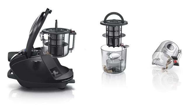 Прахосмукачка Bosch BGS7MS64, Vacuum Cleaner, Series 8, SensorBagless Technology, ProSilence,  HEPA hygienic filter, 64 dB(A), black