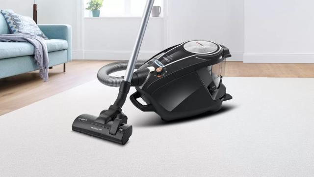 Прахосмукачка Bosch BGS7MS64, Vacuum Cleaner, Series 8, SensorBagless Technology, ProSilence,  HEPA hygienic filter, 64 dB(A), black