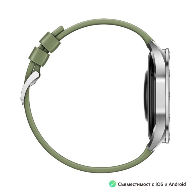 Часовник Huawei GT4 Phoinix-B19W (Male), Green + Huawei FreeBuds SE 2 ULC-CT010