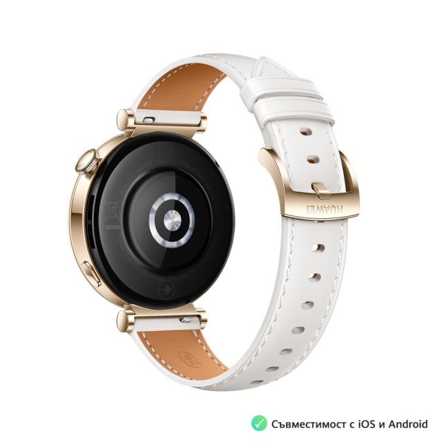 Часовник Huawei GT4 Aurora-B19L (Female), Leather + Huawei FreeBuds SE 2 ULC-CT010