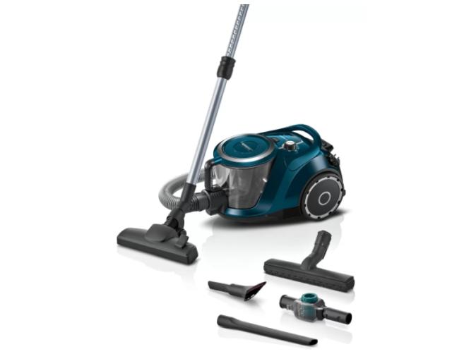 Прахосмукачка Bosch BGS41FAM, Vacuum Cleaner, Series 6, ProFamily, HEPA hygienic filter, ToyGuard, AirCycle Technology, Blue