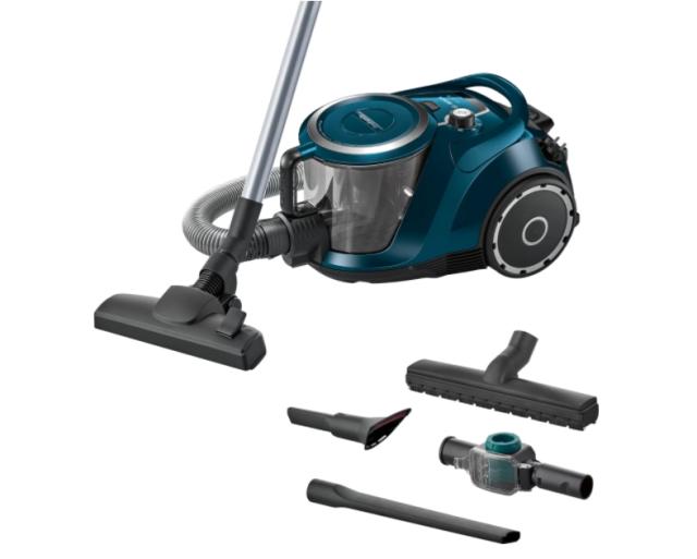 Прахосмукачка Bosch BGS41FAM, Vacuum Cleaner, Series 6, ProFamily, HEPA hygienic filter, ToyGuard, AirCycle Technology, Blue