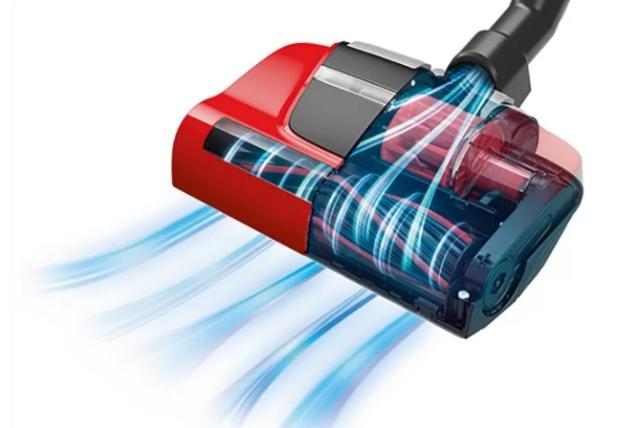 Прахосмукачка Bosch BGS41PET1 Series 6, Vacuum cleaner without bag, ProAnimal, SensorBagless Technology, AirTurbo Plus brush, Red