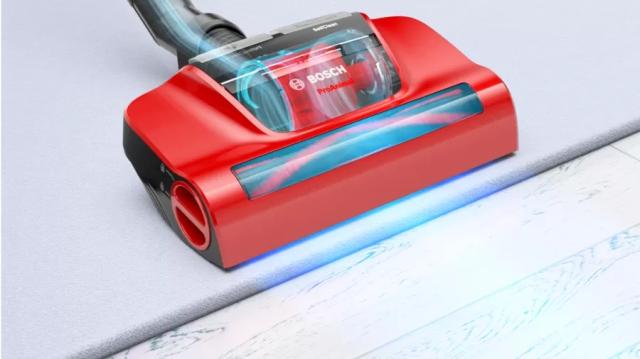 Прахосмукачка Bosch BGS41PET1 Series 6, Vacuum cleaner without bag, ProAnimal, SensorBagless Technology, AirTurbo Plus brush, Red