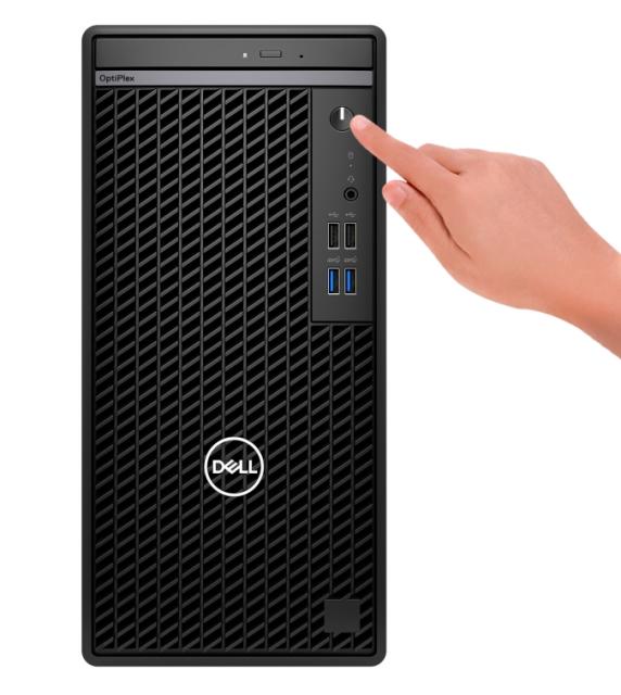Настолен компютър Dell OptiPlex 7010 MT, Intel Core i7-13700 (8+8 Cores/30MB/2.1GHz to 5.1GHz), 8GB (1X8GB) DDR5, 512GB SSD PCIe M.2, Integrated Graphics, DVD+/-RW, 260W, Keyboard&Mouse, Win 11 Pro, 3Y PS