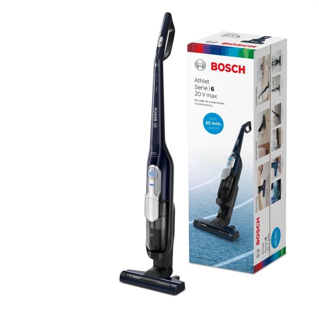 Прахосмукачка Bosch BCH85N Series 6, Cordless Handstick Vacuum Cleaner, 2 in 1, Athlet 20Vmax, Blue