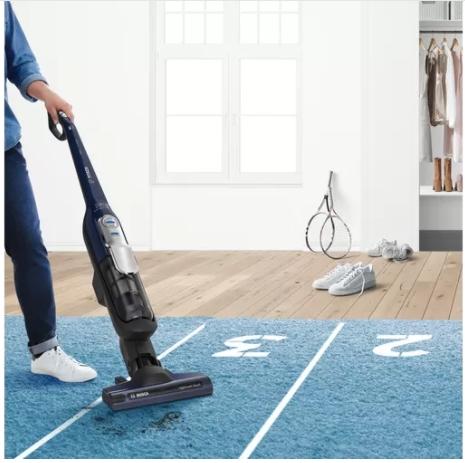 Прахосмукачка Bosch BCH85N Series 6, Cordless Handstick Vacuum Cleaner, 2 in 1, Athlet 20Vmax, Blue