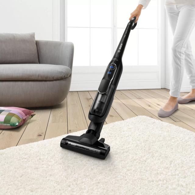 Прахосмукачка Bosch BBH85B1 Series 6, Cordless Handstick Vacuum Cleaner, 2 in 1, Athlet 20Vmax, Black