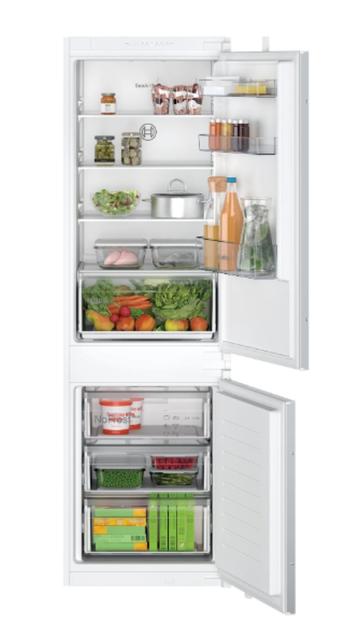 Хладилник Bosch KIN86NSE0 SER2 BI fridge-freezer NoFrost, E, 177,2 x 54.1 cm, 260l(184+76), 35dB, sliding hinge