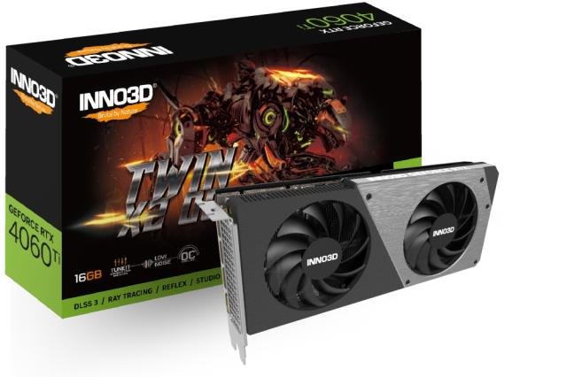 Видео карта Inno3D GeForce RTX 4060 Ti Twin X2 OC