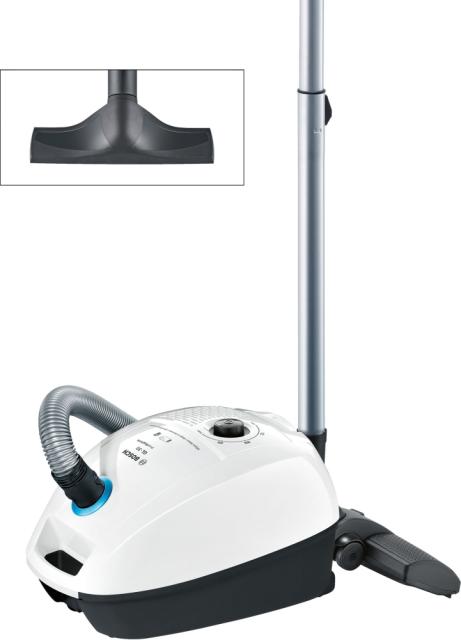Прахосмукачка Bosch BGL3HYG, Vacuum Cleaner, GL-30 ProHygienic, PowerProtect Dustbag, 4l,  77 rdB(A), white