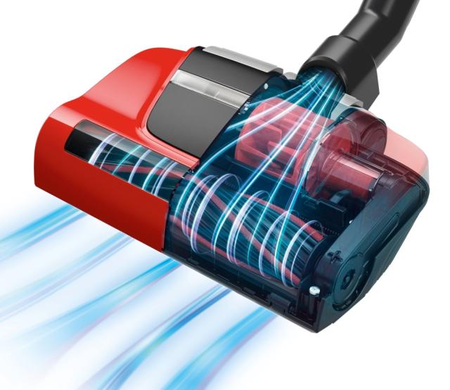 Прахосмукачка Bosch BGB8PET1, Vacuum Cleaner, Hygienic SelfClean ProAnimal brush, washing HEPA filter, 74 dB, Series 8, red