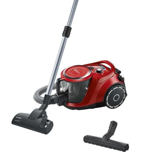 Прахосмукачка Bosch BGC41Q69  Vacuum Cleaner, Bagless type,  69 dB(A), SilenceSoundSystem, Series 6, red/black