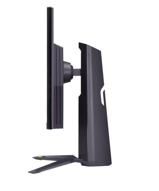 Монитор LG 27GR75Q-B, 27", UltraGear IPS 1ms (GtG), AG, QHD (2560x1440), 165Hz, HDR10, 1000:1, 300cd/m2, sRGB 99%, AMD Free-sync, NVIDIA G-Sync, HDMI, DP, Height Adjustable, Pivot, Tilt, Headphone Out, Black