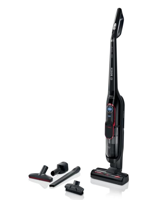 Прахосмукачка Bosch BBH87POW1, Cordless Handstick Vacuum Cleaner, Series 8, Athlet ProPower 36Vmax,  AllFloor HighPower Brush, Black